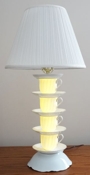 instructables cpurola Tea Cup Lamp